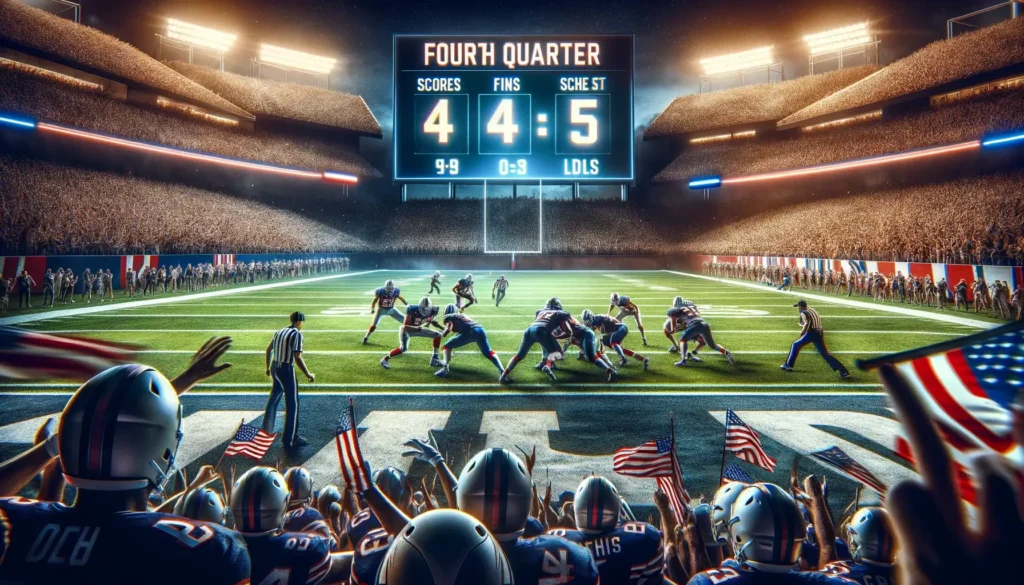 Quarter in American football game