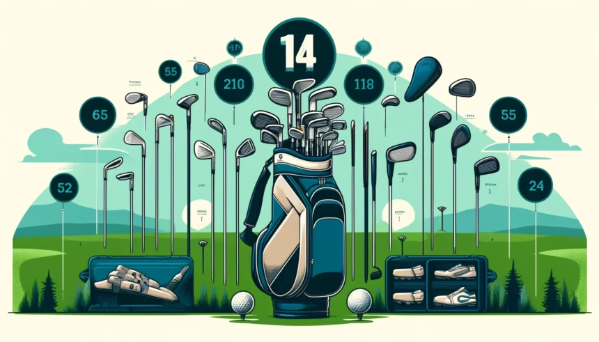 How many clubs in a golf bag